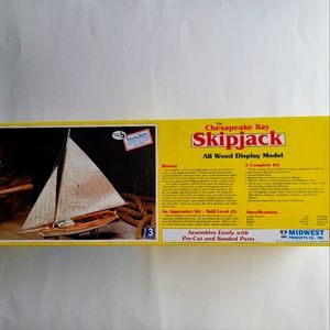 The Chesapeake Bay Skipjack All Wood Display Model